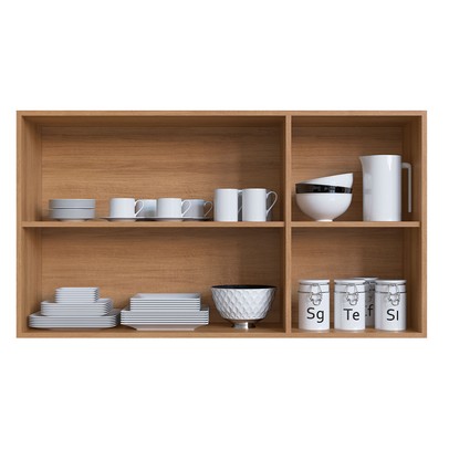 Cozinha Compacta Cedro 8 Portas 3 Gavetas Montana/Grafite - Quiditá Móveis