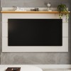 Painel para TV Até 70 Polegadas Bristol 1 Prateleira Off White/Nature - Panorama Móveis