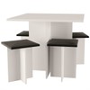 Mesa de Jantar 4 Lugares Stella Branco - Pnr Móveis
