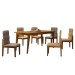 Mesa de Jantar 6 Lugares Jade Cinamomo/Off White - Panorama Móveis