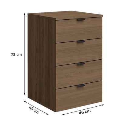 Conjunto Home Office Escrivaninha 120 Cm e Gaveteiro Munique - Kappesberg