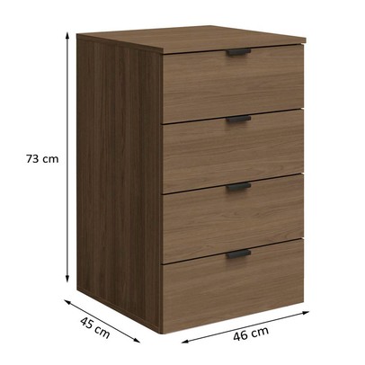 Conjunto Home Office Mesa Diretor 190 Cm e Gaveteiro Munique - Kappesberg