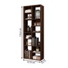 Estante para Livros Side 10 Prateleiras Tinto - Caemmun