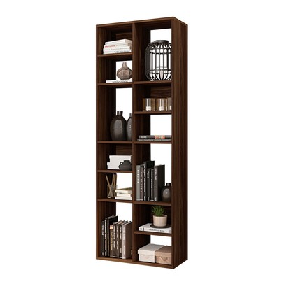 Estante para Livros Side 10 Prateleiras Tinto - Caemmun