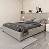 Base de Cama Box Queen Mônaco Off White - Tcil Móveis