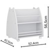 Estante para Livros Infantil Branco - Movelbras