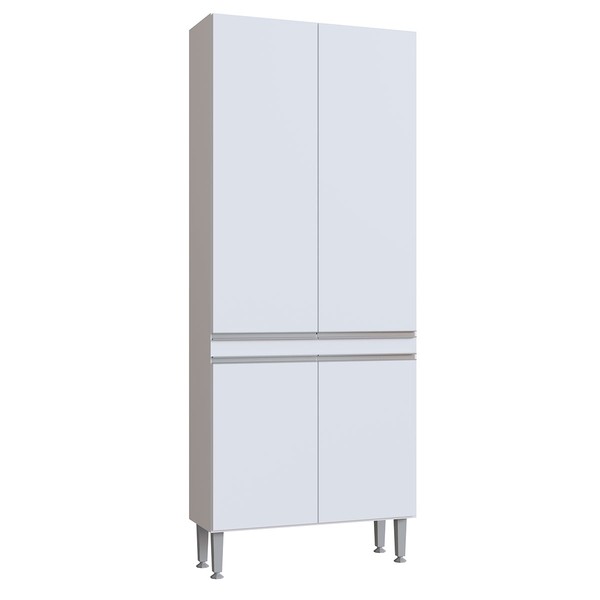 Paneleiro Duplo Athena 4 Portas Branco - Irm Móveis