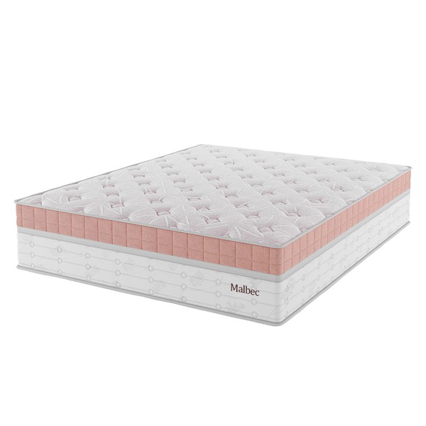 Colchão Duplo Queen Malbec Rose - Vian