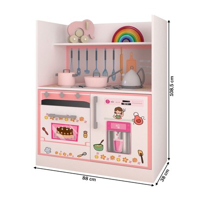 Quarto Infantil Completo Viagem Encantada 4 Portas 1 Gaveta Branco - Panorama Móveis