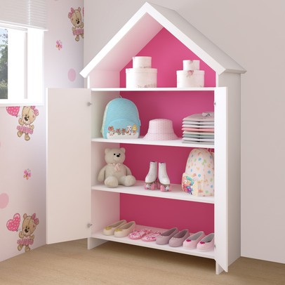 Quarto Infantil Completo Viagem Encantada 4 Portas 1 Gaveta Verde - Panorama Móveis