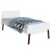 Cama Solteiro Orlando Branco - Art In Móveis