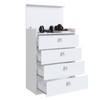 Cômoda Lock 4 Gavetas Branco - Art In Móveis