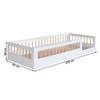 Cama Infantil Montessoriana Affetto Branco - Completa Móveis