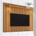 Painel para TV Até 75 Polegadas Nature Ripado com Led Jb 1200 - Jb Bechara