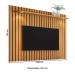 Painel para TV Até 75 Polegadas Nature Ripado com Led Jb 1200 - Jb Bechara