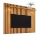 Painel para TV Até 75 Polegadas Nature Ripado com Led Jb 1200 - Jb Bechara