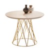 Mesa de Centro Perola/Dourado Jb 8040 - Jb Bechara