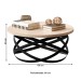 Mesa de Centro Perola/Preto Jb 8045 - Jb Bechara