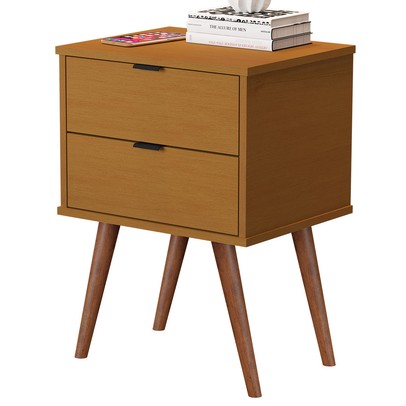 Mesa de Cabeceira Luxo 2 Gavetas Nature 1818 - Jb Bechara