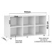 Nicho Organizador 6 Nichos Branco - Movelbras