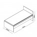 Cama Infantil Bicama Alecrim Branco - Movelbras