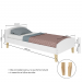 Cama Infantil Montessoriana Aurora Branco - Movelbras