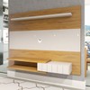 Painel para TV Até 50 Polegadas Opala 1 Porta para TV Pinho/Off White - Panorama Móveis