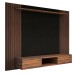 Painel para TV Até 75 Polegadas Alaska 2 Portas Pinho Ripado/Preto - Panorama Móveis