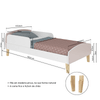 Cama Infantil Montessoriana Aurora P59 Rosa - Movelbras