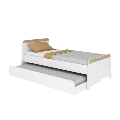 Cama Infantil Bicama Lorenza Branco - Movelbras