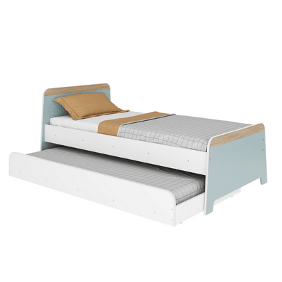 Cama Infantil Bicama Lorenza Verde Bellagio - Movelbras
