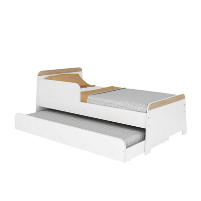 Cama Infantil Bicama Lorenza P61 Branco - Movelbras