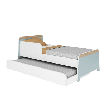 Cama Infantil Bicama Lorenza P61 Verde Bellagio - Movelbras