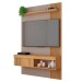 Painel para TV Até 50 Polegadas Jade 1 Porta com Ripado Buriti/Fendi - Caemmun
