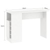 Bancada de Cozinha 1 Porta com Adega Branco - Fellicci