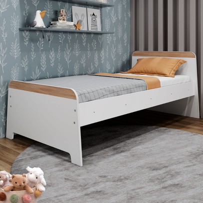 Cama Infantil Lorenza Branco - Movelbras