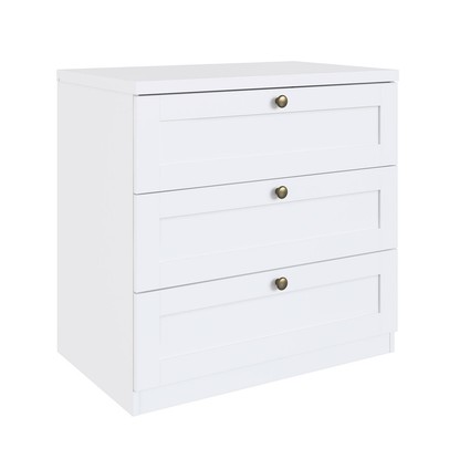 Cômoda Infinity 3 Gavetas Branco - Genialflex