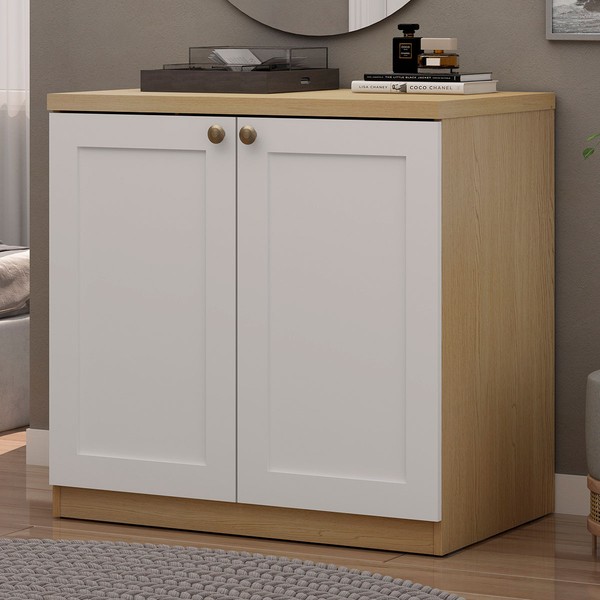 Sapateira Infinity 2 Portas Savana/Branco - Genialflex