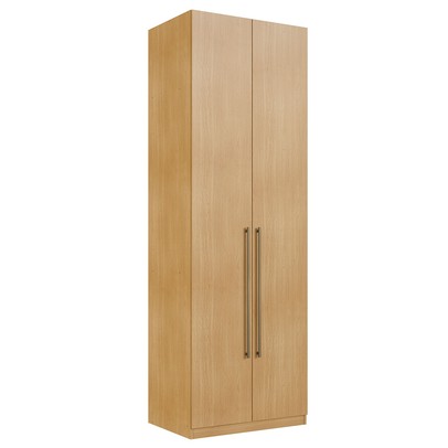 Guarda-Roupa Solteiro Infinity 2 Portas 4 Prateleiras Savana - Genialflex