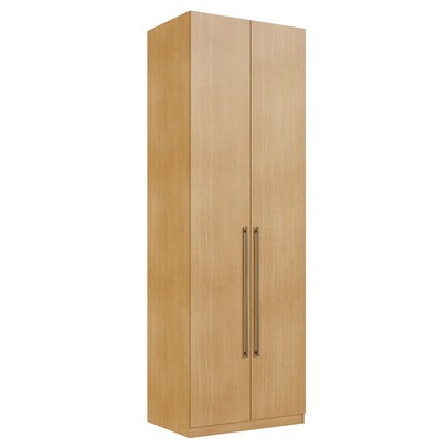 Guarda-Roupa Solteiro Infinity 2 Portas 3 Gavetas Savana - Genialflex