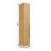 Guarda-Roupa Modulado Infinity 1 Porta 4 Prateleiras Savana - Genialflex