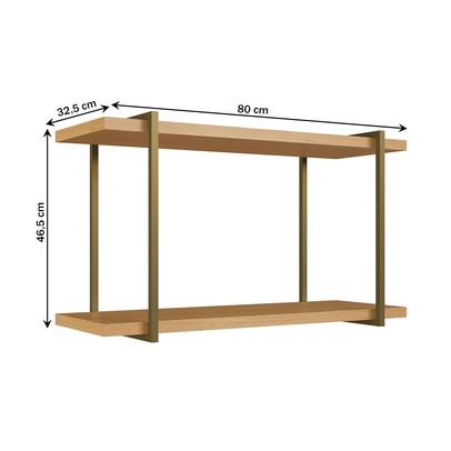 Nicho Decorativo Infinity Savana 1609 - Genialflex