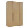 Guarda-Roupa Solteiro Infinity 4 Portas 3 Gavetas Savana - Genialflex