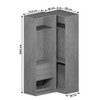 Guarda-Roupa Modulado Infinity 3 Portas 3 Gavetas Savana - Genialflex