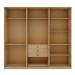 Closet Casal Infinity 3 Gavetas 7 Prateleiras Savana - Genialflex