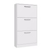 Sapateira 3 Portas Branco Rp1300 - Decibal