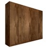 Guarda-Roupa Casal Madalena 6 Portas 4 Gavetas 100% Mdf Brauna - Panorama Móveis