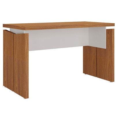 Mesa Escrivaninha Freijó/Branco Y37 - Artany Móveis