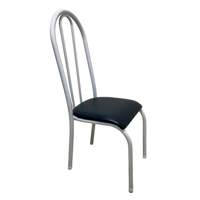 Kit 6 Cadeiras para Cozinha Requinte Branco/Preto - Wj Design