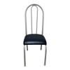 Kit 6 Cadeiras para Cozinha Requinte Branco/Preto - Wj Design